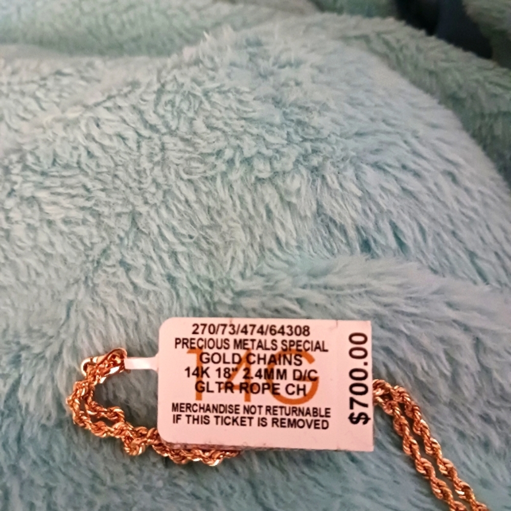 GOLD CHAIN 14KT.